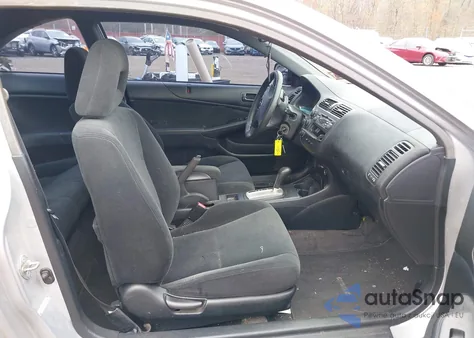 2004 Honda Civic Lx из США, поврежденный, VIN 1HGEM225X4L003248